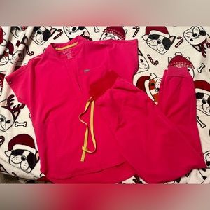 XS/XST SHOCKING PINK FIGS SET